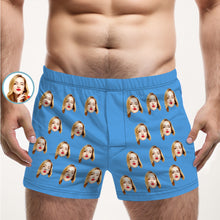 Benutzerdefinierte Mehrfarbige Boxershorts Mit Freundinnengesicht, Personalisiertes Foto-unterwäschegeschenk Für Ihn