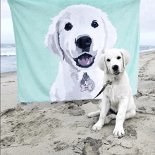 Benutzerdefinierte Hundedecke Personalisierte Haustier-Foto-Decke