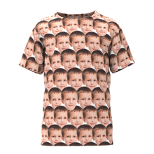 Benutzerdefinierte Face Mash Kid Lustige T-Shirt All Over Print
