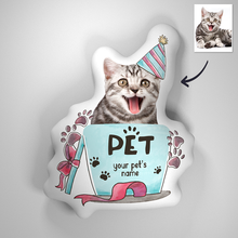 3D-Porträtkissen für kleine Haustiere in der Tasse