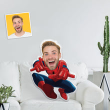 Benutzerdefiniertes Körperkissen Gesichtskissen Spider Man Personalisiertes Spiderman Kissen Mit Gesicht - MyFaceBoxerDE