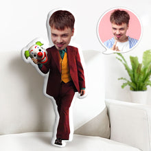 Benutzerdefinierte Joker-puppen Benutzerdefiniertes Gesichtskissen Personalisiertes Fotokissen Superhelden-geschenke - MyFaceBoxerDE