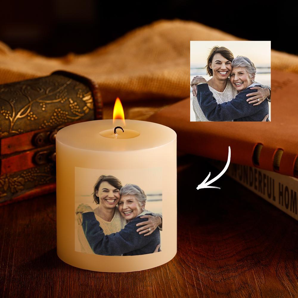 Benutzerdefinierte Foto Kerze unvergessliche Kerze Geschenke für Mama