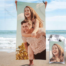 Personalisierte Badetücher Individuell bedruckte Strandtücher Schnelltrocknende ultrafeine Faser Nettes Baby