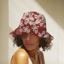 Custom Photo Tropical Flower Print Hawaiian Fisherman Hat Bucket Hat