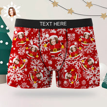 Weihnachts-herren-boxershorts, Individuelle Slips, Geschenk Für Ihn, Lustige Weihnachts-boxershorts - MyFaceBoxerDE