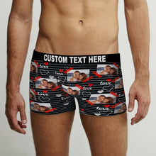 Individuelle Foto-boxershorts, Bild Der Liebe, Personalisiertes Foto-unterwäsche-geschenk Für Ihn - MyFaceBoxerDE
