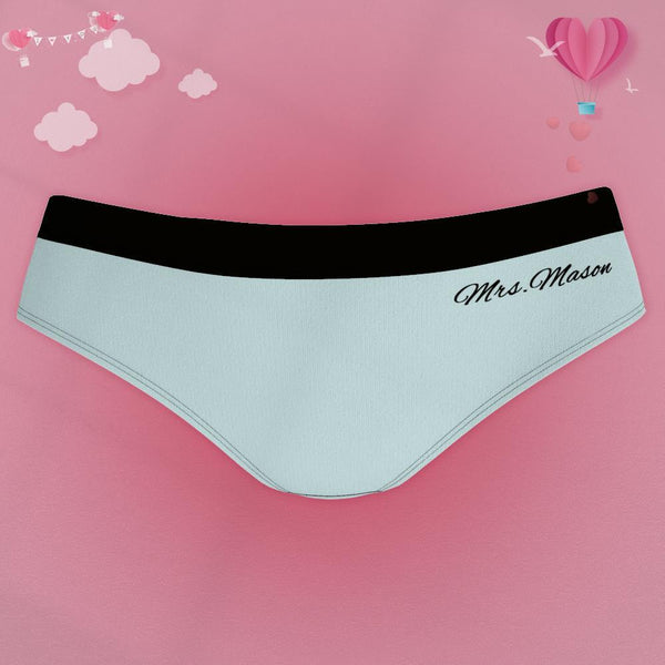 Custom Name Unterwäsche, personalisierte "Cum Dumpste" Panty Damengeschenke für Freundin