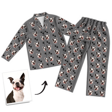 Benutzerdefinierte Hund Foto Pyjama Hosen, Nachtwäsche, Nachtwäsche