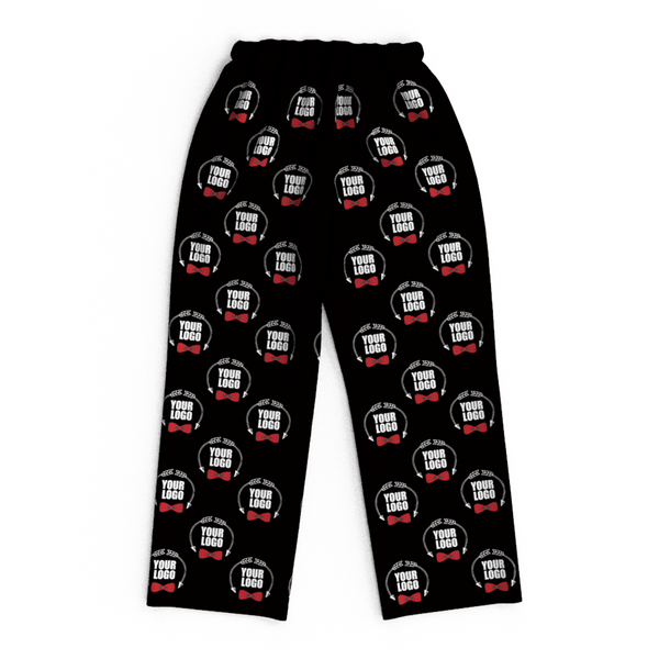Benutzerdefiniertes Gesicht Logo Pyjamas Bunte personalisierte Business-Geschenke Shirt und Hosen
