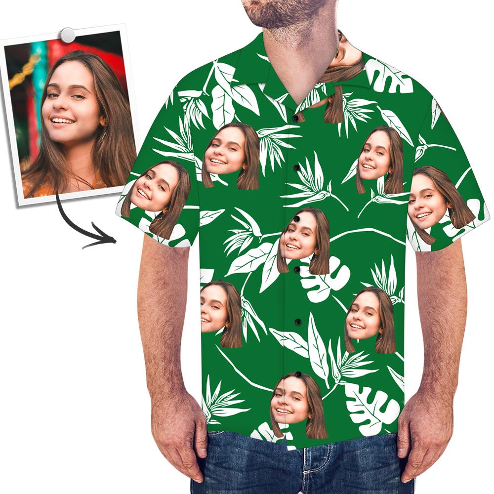 Benutzerdefinierte Hawaiihemd für Herren Aloha Beach Shirt für Herren
