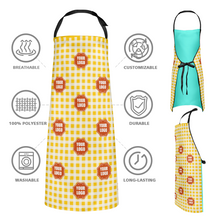 Kundenspezifische Küchenschürze mit Ihrem personalisierten Logo - Gitterelement
