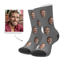 Kundenspezifische Gesichts Socken