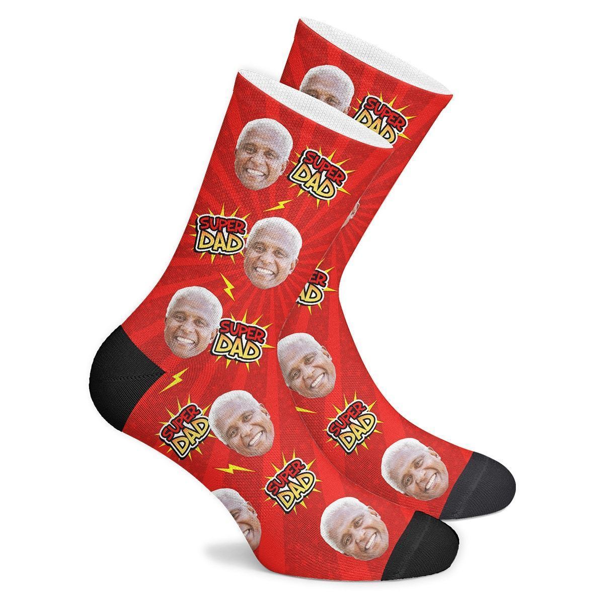 Personalisiert Super Papa Socken