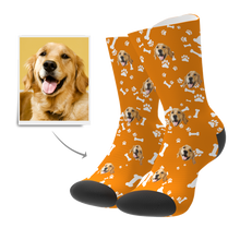 Foto Socken Benutzerdefinierte Hunde Gesichts Socken