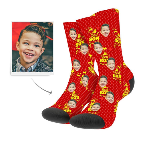 Weihnachten Personalisierte Sohn Socken