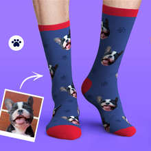 Benutzerdefinierte Hundegesichts-Socken Foto-Haustier-Socke
