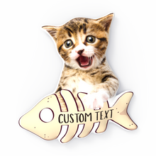 Exklusive 3D-Porträt-Kissen für Kätzchen und Fischgräten