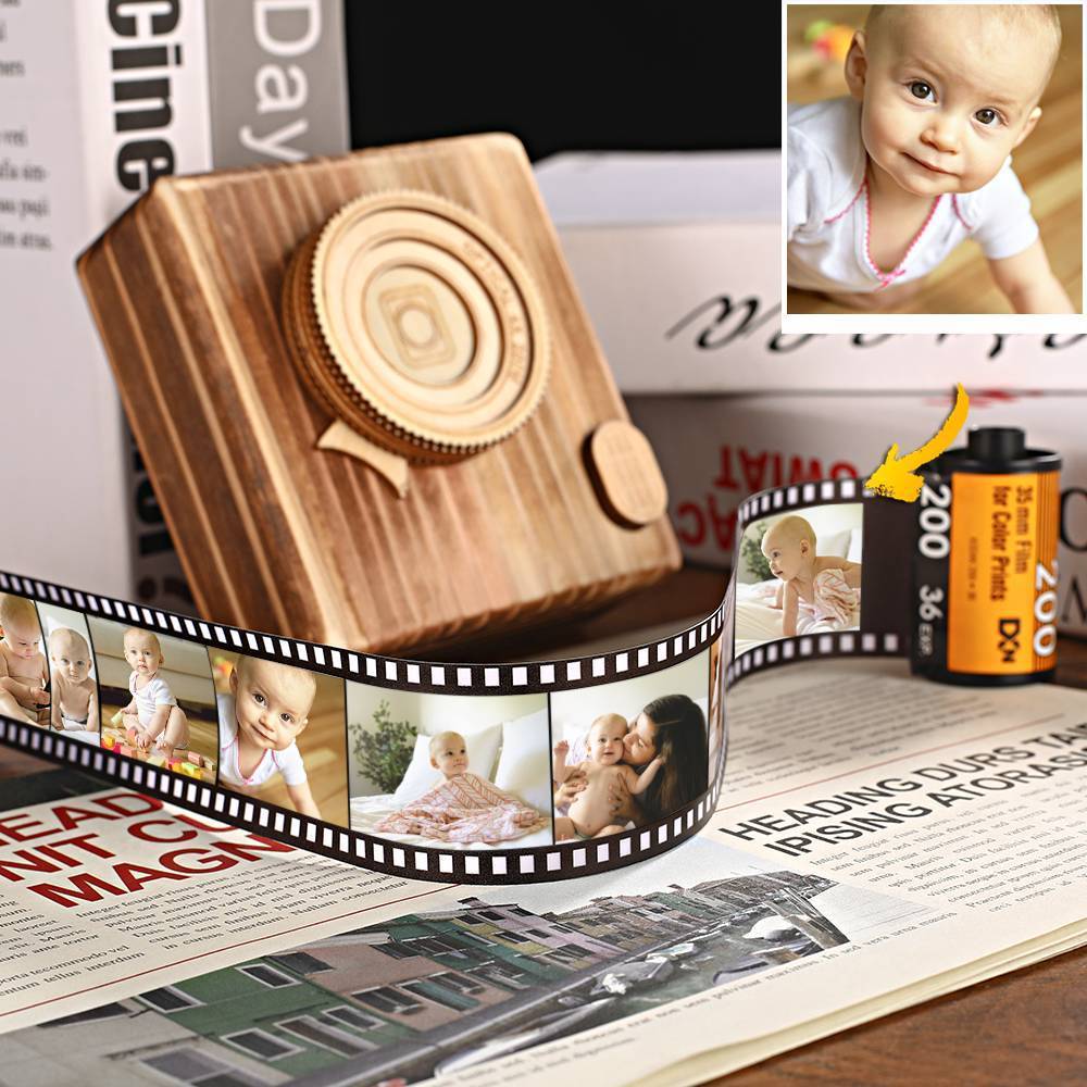 Muttertag Geschenke personalisierte Multi Foto bunte Kamera Roll Home Decoration
