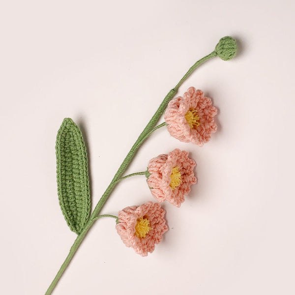 Glocke Orchidee Häkeln Blume Handgemachte Gestrickte Blume Geschenk Für Liebhaber - MyFaceBoxerDE
