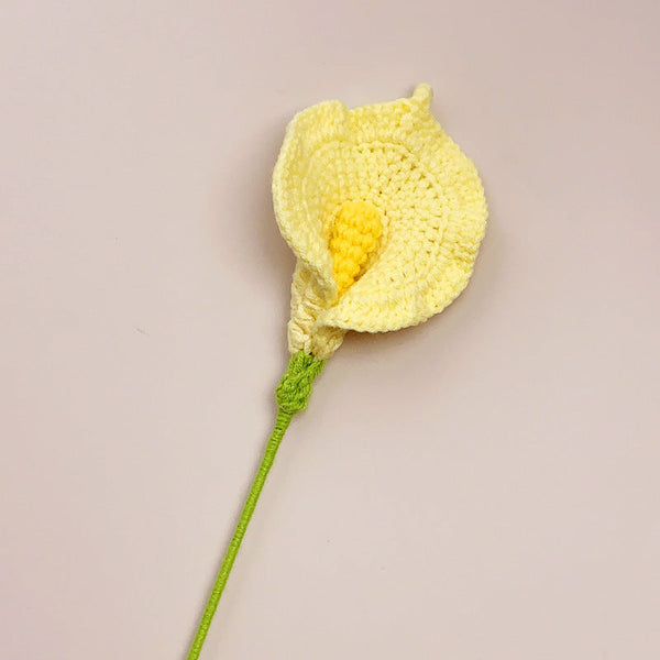 Calla-lilien-häkeln-blumen-handgemachtes Gestricktes Blumen-geschenk Für Liebhaber - MyFaceBoxerDE